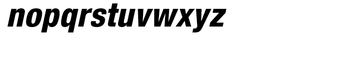 Neue Helvetica 87 Heavy Condensed Oblique Font LOWERCASE
