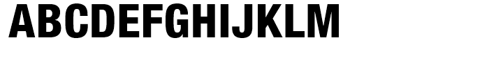 Neue Helvetica 87 Heavy Condensed Font UPPERCASE