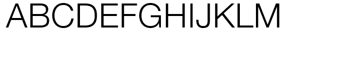 Neue Helvetica Georgian 45 Light Font UPPERCASE