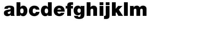 Neue Helvetica Georgian 95 Black Font LOWERCASE