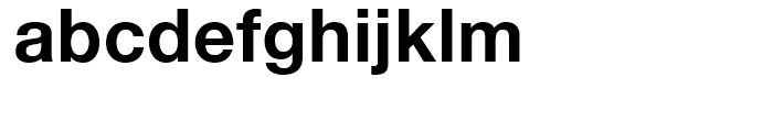 Neue Helvetica Thai Bold Font LOWERCASE