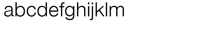 Neue Helvetica Thai Light Font LOWERCASE