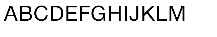 Neue Helvetica eText 55 Roman Font UPPERCASE