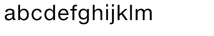 Neue Helvetica eText 55 Roman Font LOWERCASE