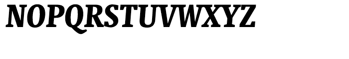 Neue Swift Condensed Black Italic Font UPPERCASE