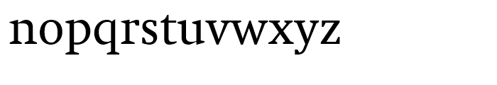 Neue Swift Regular Font LOWERCASE