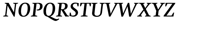 Neue Swift Semi Bold Italic Font UPPERCASE