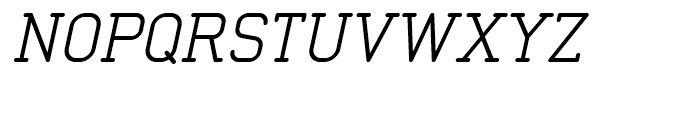 Neutraliser Serif Oblique Font UPPERCASE