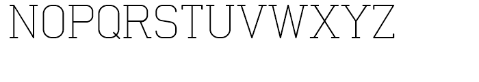 Neutraliser SerifThin Font UPPERCASE