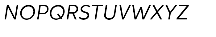 Neutro Italic Font UPPERCASE