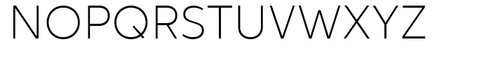 Neutro Thin Font UPPERCASE