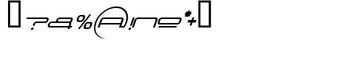 Neutronica DNA Font OTHER CHARS