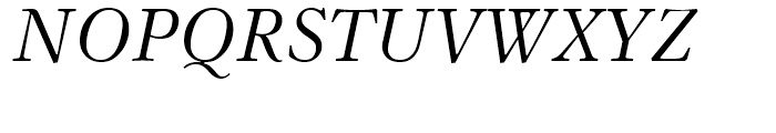 Neva Italic Font UPPERCASE