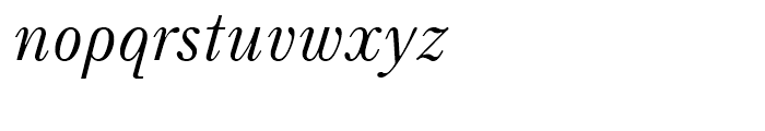Neva Italic Font LOWERCASE