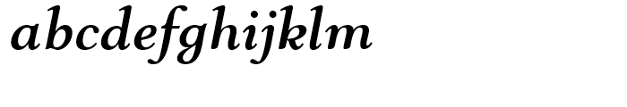 Nevia BT Bold Italic Font LOWERCASE
