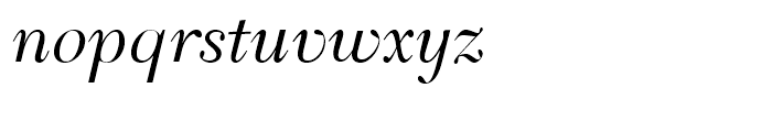 New Caledonia Italic Font LOWERCASE