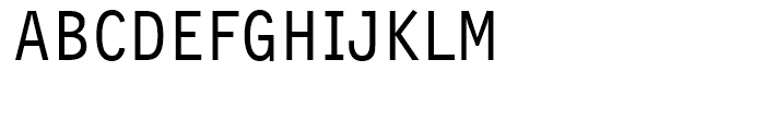 New Letter Gothic Regular Font UPPERCASE