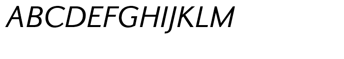 New Millennium Linear Oblique Font UPPERCASE