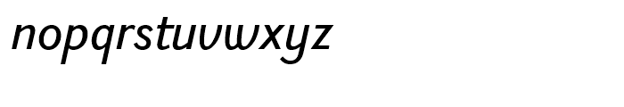 New Millennium Linear Oblique Font LOWERCASE