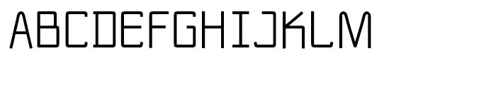 New Nerdish Regular Font UPPERCASE