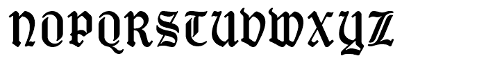 New Old English Regular Font UPPERCASE