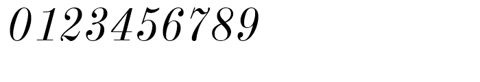 New Standard Italic Font OTHER CHARS