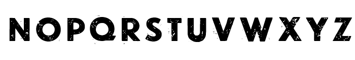 Newcastle Basic Rusty Font UPPERCASE
