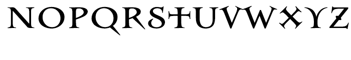 Newcomen Regular Font LOWERCASE