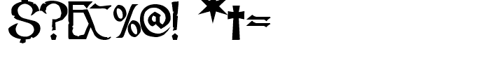 Newgrange Regular Font OTHER CHARS