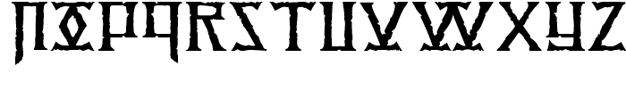 Newgrange Regular Font UPPERCASE