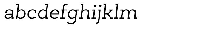 Newslab Light Italic Font LOWERCASE