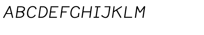 Newt Italic Font UPPERCASE