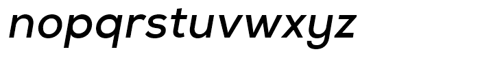 Nexa Bold Italic Font LOWERCASE