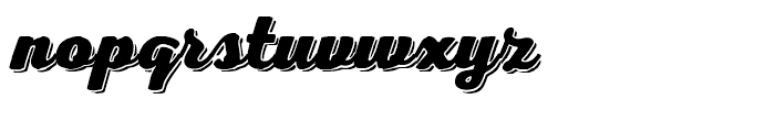 Nexa Rust Script H Shadow 00 Font LOWERCASE