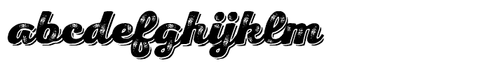 Nexa Rust Script H Shadow 02 Font LOWERCASE