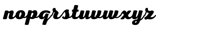 Nexa Script Heavy Font LOWERCASE