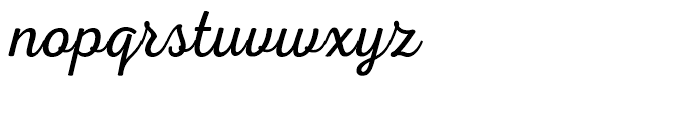 Nexa Script Light Font LOWERCASE