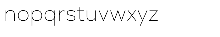 Nexa Text Light Italic Font LOWERCASE
