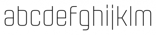 Necia Light Font LOWERCASE