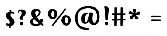 Nefelibata Sans Condensed Font OTHER CHARS