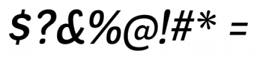 Negotiate Regular Italic Font OTHER CHARS