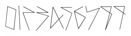 Neo Phoenician Light Font OTHER CHARS