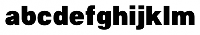 NeoGram Black Font LOWERCASE