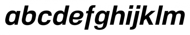 NeoGram Bold Italic Font LOWERCASE