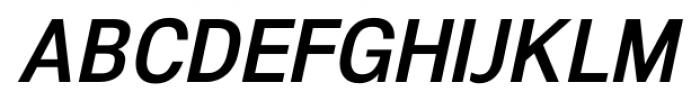 NeoGram Condensed Demi Bold Italic Font UPPERCASE