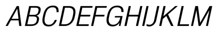 NeoGram Condensed Italic Font UPPERCASE