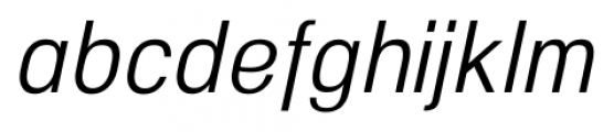NeoGram Condensed Italic Font LOWERCASE