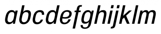 NeoGram Condensed Medium Italic Font LOWERCASE