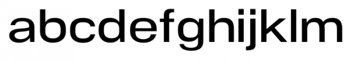 NeoGram Extended Demi Bold Font LOWERCASE