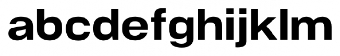NeoGram Extended Extra Bold Font LOWERCASE
